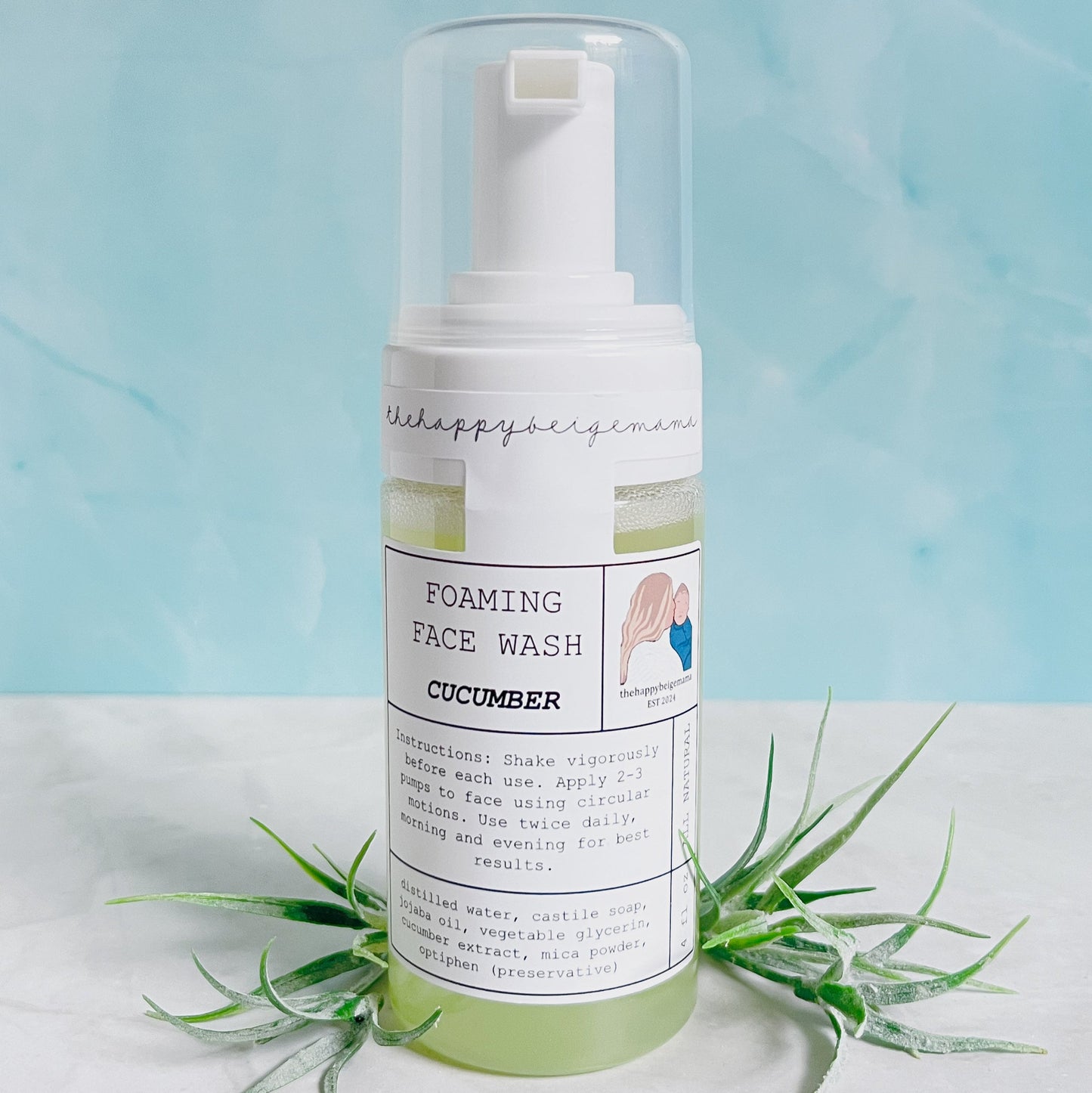 Cucumber Foaming Face Wash
