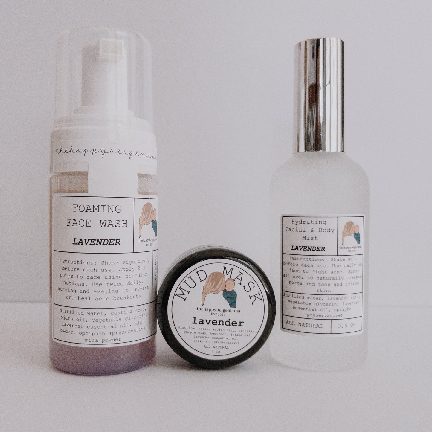 Lavender Kit: Cleanse - Purify - Relax