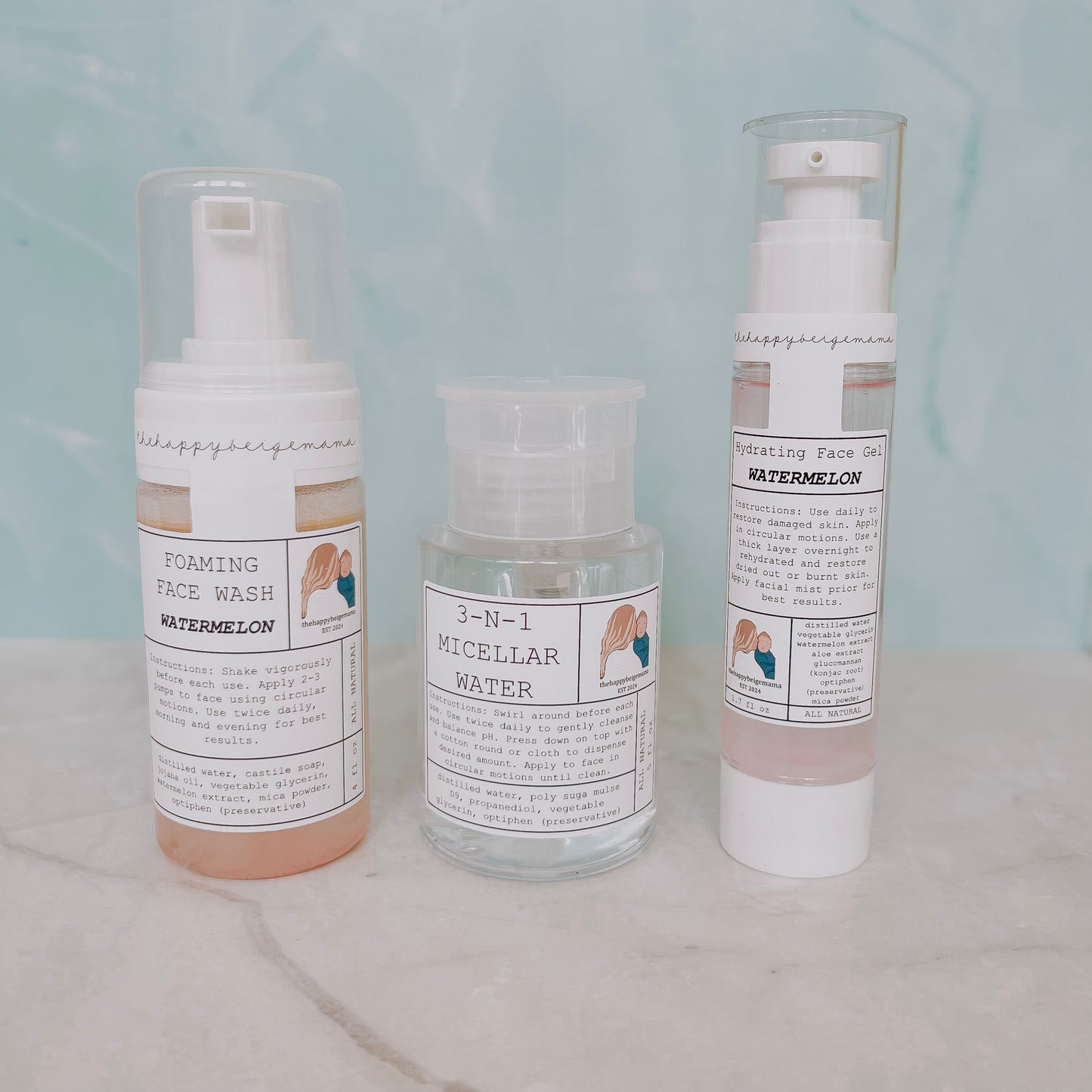 Watermelon Kit: Tone - Tighten - Protect - Glow
