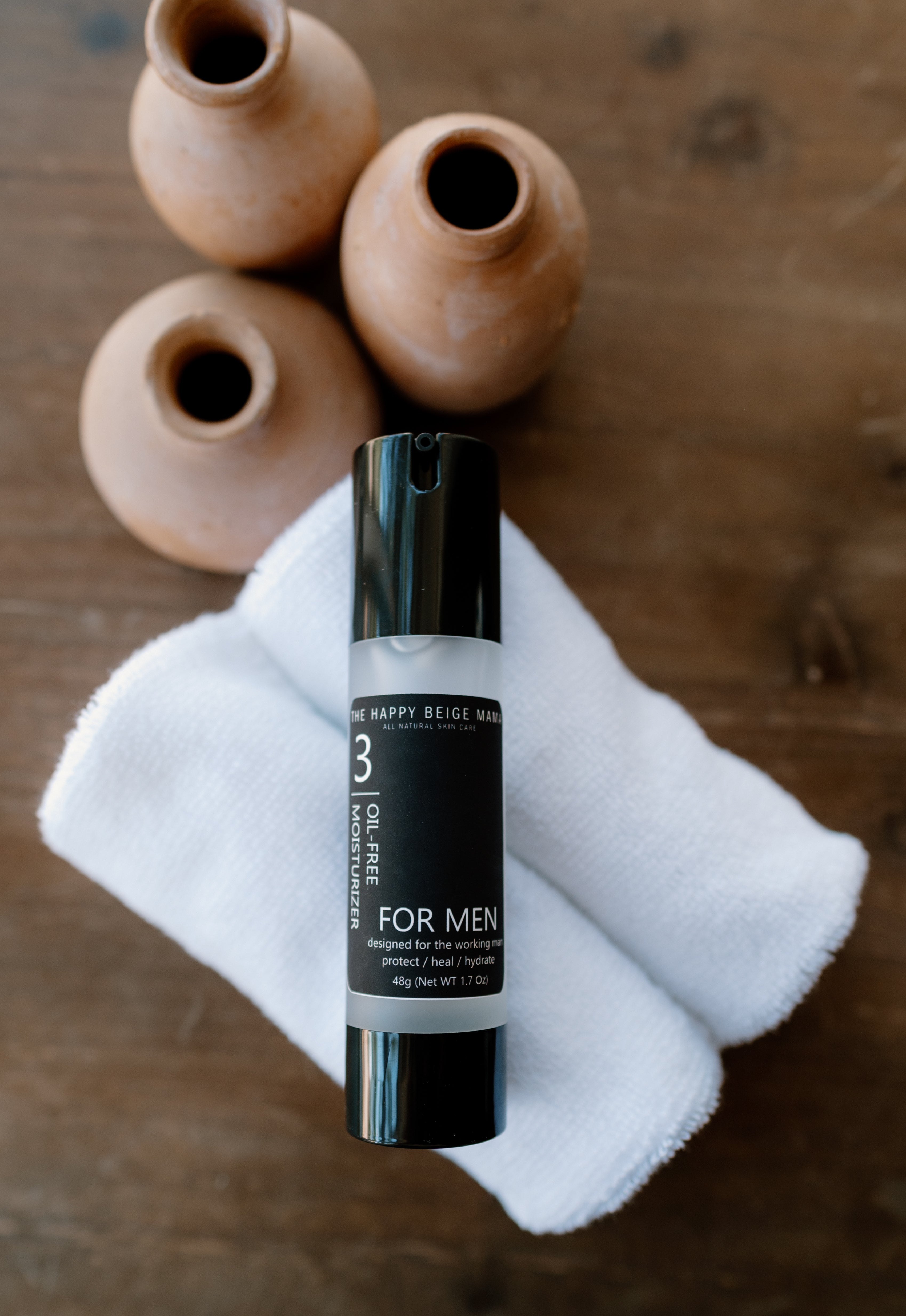 FOR MEN: Oil Free Moisturizer – thehappybeigemama