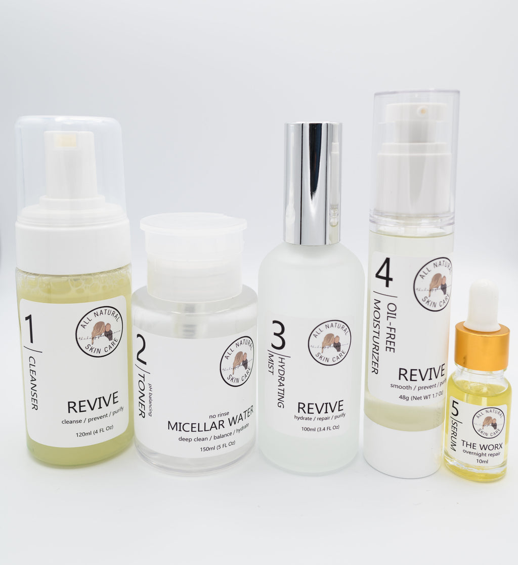 Revive Regimen: Cleanse - Hydrate - Repair