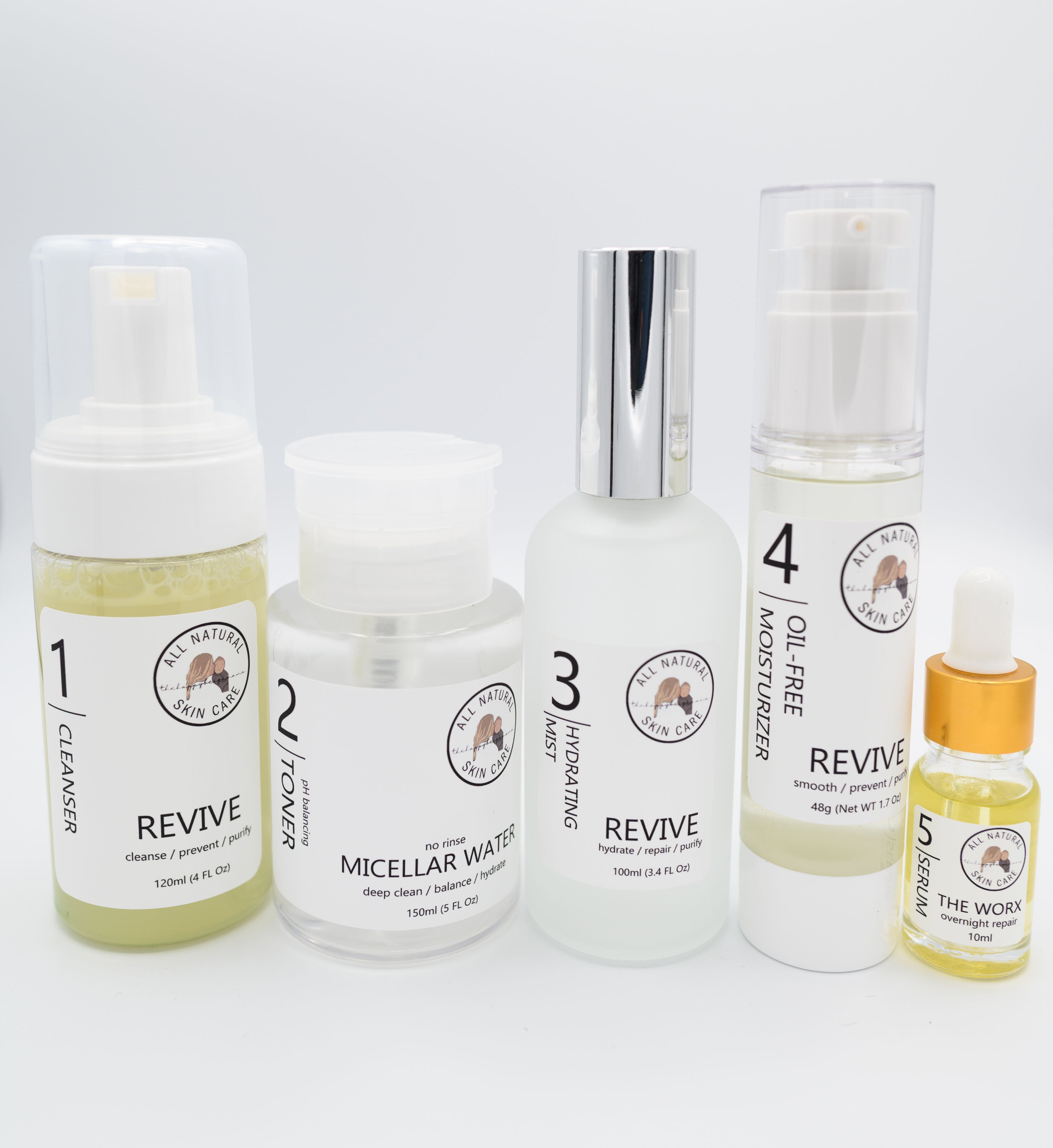Revive Regimen: Cleanse - Hydrate - Repair