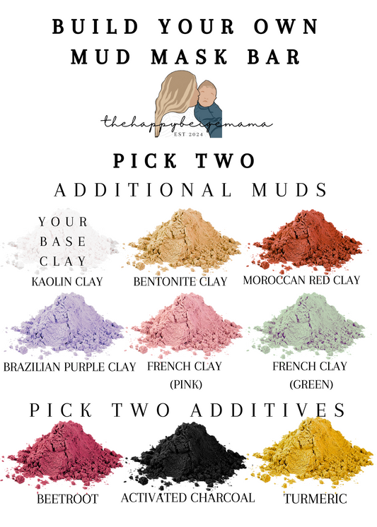 Build Your Own Mud Mask Bar